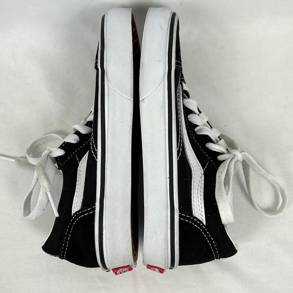 Old skool Vans sneakers, black and white, size 1 kids - Picture 12 of 16
